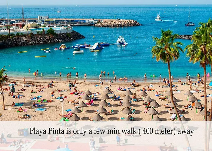 Apartman At The Beach, Sunny & 2 Heated Pools, Large Terrace, In Costa Adeje (Tenerife)