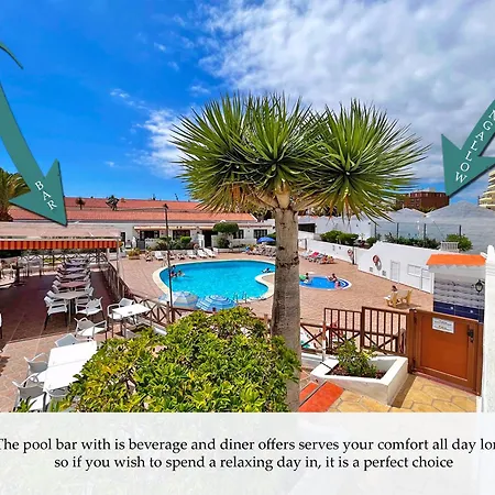At The Beach, Sunny & 2 Heated Pools, Large Terrace, In Costa Adeje (Tenerife)