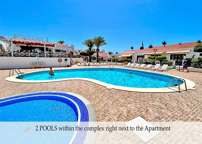 At The Beach, Sunny & 2 Heated Pools, Large Terrace, In Apartment