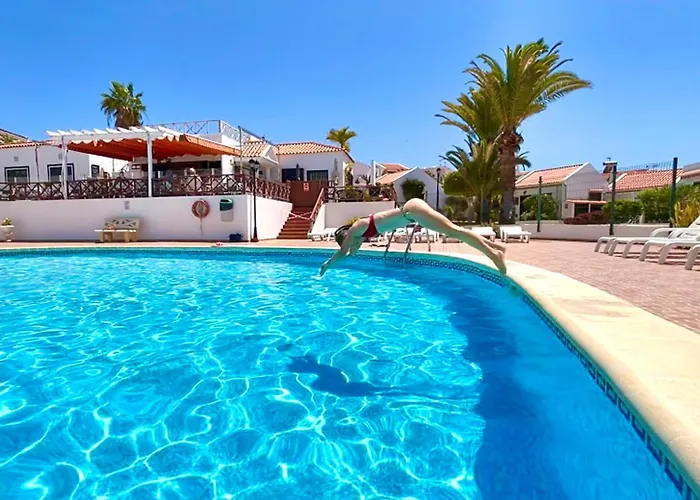 At The Beach, Sunny & 2 Heated Pools, Large Terrace, In Costa Adeje (Tenerife)